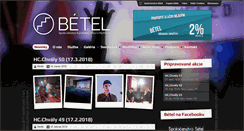 Desktop Screenshot of betel.sk